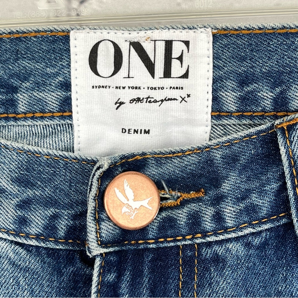 NWT One Teaspoon Lonely Boys Pacifica Destroyed Jeans Sz 28 - Picture 6 of 16